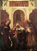 MAZZOLINO, Ludovico Madonna and Child with Saints gw oil painting picture wholesale
